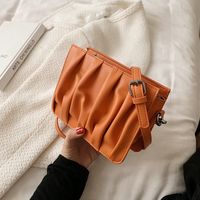 Wholesale Solid Color Folded Messenger Small Square Bag Nihaojewelry sku image 5