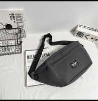 Ins Harajuku ذات السعة الكبيرة ، حقيبة صدرية ، علامة تجارية عصرية ، حقائب زوجين جديدة ، حقائب جيوب رياضية أنيقة في الشوارع sku image 3