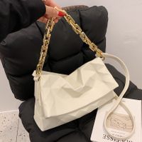 Acrylic Thick Chain Women's Bag Geometric Pattern 2021 Summer New Fashion Messenger Bag Shoulder Underarm Bag sku image 3