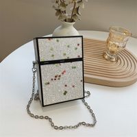 Wholesale Sequin Messenger Chain Mini Small Case Bag Nihaojewelry sku image 3