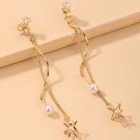 Vente En Gros Bijoux Boucles D&#39;oreilles Gland Étoile Perles Nihaojewelry main image 1
