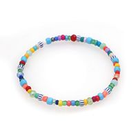 Elastic Color Rice Bead Bohemian Style Bracelet Wholesale Jewelry Nihaojewelry main image 6