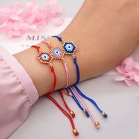 Lucky Eye Miyuki Beads Ethnic Style Hand-woven Bracelet Wholesale Jewelry Nihaojewelry main image 4