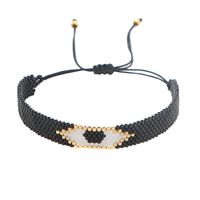 Mauvais Œil Perles Miyuki Bracelet De Style Ethnique Tissé À La Main Bijoux En Gros Nihaojewelry main image 5