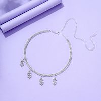 Wholesale Jewelry Dollar Character Pendant Necklace Nihaojewelry main image 5