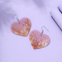 Heart No Inlaid Earrings main image 3