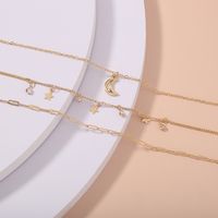 Étoile Et Lune Pompon Simple Combinaison De Bracelet Bijoux En Gros Nihaojewelry main image 4