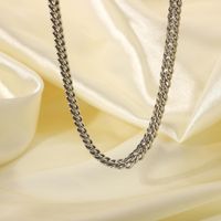 Wholesale Jewelry Thick Chain Titanium Steel Necklace Nihaojewelry main image 3