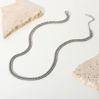 Wholesale Jewelry Thick Chain Titanium Steel Necklace Nihaojewelry main image 5