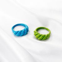 Wholesale Jewelry Candy Color Geometric Thread Ring Nihaojewelry main image 3