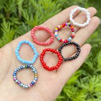 Wholesale New Acrylic Beads Colorful Ring Nihaojewelry main image 1