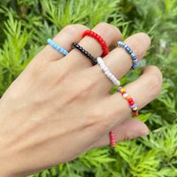 Wholesale New Acrylic Beads Colorful Ring Nihaojewelry main image 5