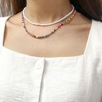 Wholesale Jewelry Bohemian Colorful Beads Necklace Nihaojewelry main image 5
