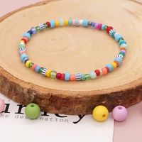 Elastic Color Rice Bead Bohemian Style Bracelet Wholesale Jewelry Nihaojewelry sku image 1