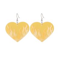 Heart No Inlaid Earrings sku image 2