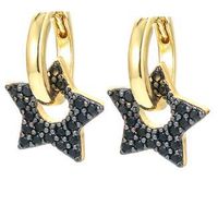Wholesale Jewelry Five-pointed Star Diamond Copper Ear Clip Nihaojewelry sku image 3