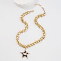 Wholesale Jewelry Five-pointed Star Shape Eye Pendant Necklace Nihaojewelry main image 4