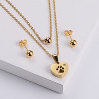 Stainless Steel 18K Gold Plated Korean Style Polishing Crown Artificial Rhinestones main image 6