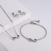 Figure 8 Pendant Necklace Bracelet Earrings Sets Wholesale Nihaojewelry main image 1