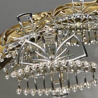 Wholesale Jewelry Metal Geometric Bow Pearl Catch Clip Nihaojewelry main image 3