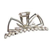 Wholesale Jewelry Metal Geometric Bow Pearl Catch Clip Nihaojewelry main image 6