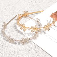 Wholesale Simple Pearl Flower Thin Headband Nihaojewelry main image 5