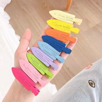 Korean Candy Color Metal Hairpin Wholesale Summer Word Clip Bangs Clip Duckbill Clip Headdress main image 6