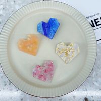 Wholesale Heart Acetic Acid Plate Hairpin Cute Girl Love Bangs Duck Mouth Clip main image 3