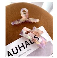 Wholesale Acetate Catch Clip Mermaid Color Hair Catch Back Head Hairpin Colorful Shark Clip main image 6