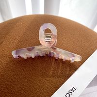 Wholesale Acetate Catch Clip Mermaid Color Hair Catch Back Head Hairpin Colorful Shark Clip sku image 2