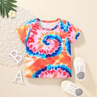 Wholesale Children's Camouflage Short-sleeved T-shirt Shorts Two-piece Nihaojewelry main image 4