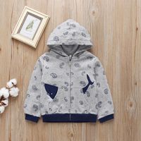 Zipper Cartoon Hooded Children's Jacket Wholesale Nihaojewelry main image 2