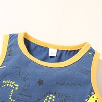 2021 Baby Clothes New Dinosaur Romper Jumpsuit Baby Cartoon Vest Jumpsuit Summer Clothing main image 3