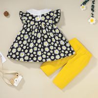 Wholesale Children's Printed Dots Pullover Trousers Two-piece Nihaojewelry main image 3