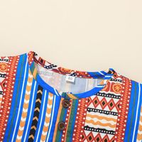 Wholesale Children's Ethnic T-shirt Shorts Two-piece Nihaojewelry main image 6