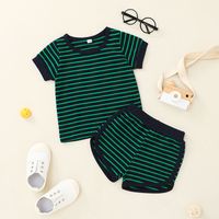 Wholesale Children's Striped Sportswear Two-piece Nihaojewelry sku image 9