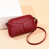 Wholesale Fashion Solid Color Clutch Shell Messenger Bag Nihaojewelry sku image 1