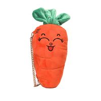 Cute Carrot Shoulder Messenger Plush Bag Wholesale Nihaojewelry main image 6
