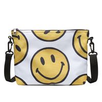 Wholesale Large Capacity Smiley Face Pattern Shoulder Canvas Bag Nihaojewelry main image 3