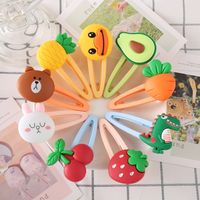 Cute Cartoon Fruit Animal Hairpin Wholesale Jewelry Nihaojewelry main image 2