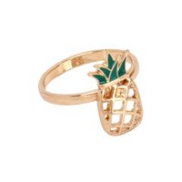 Wholesale Jewelry Pineapple Coconut Tree Ring Set Nihaojewelry main image 6