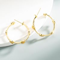 Wholesale Fashion Copper Plated 18k Gold Heart-shaped Butterfly Earrings Nihaojewelry main image 5