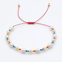 Wholesale Simple Multi-layer Rainbow Daisy Miyuki Beads Woven Bracelet Nihaojewelry main image 3