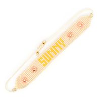 Woven Sunny Letters Pearl Ethnic Style Miyuki Beads Bracelet Set Wholesale Jewelry Nihaojewelry main image 2