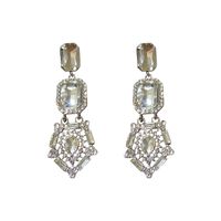 Wholesale Baroque Geometric Rhinestone Crystal Earrings Nihaojewelry main image 6