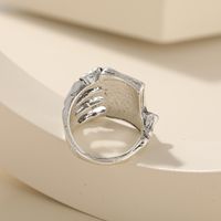 Retro Men's And Women's Exaggerated Metal Playing Card Spades Ring Wholesale Nihaojewelry main image 5