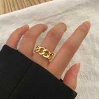 Retro Hollow Couple Index Finger Ring Wholesale Hello Jewelry main image 1