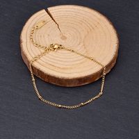 Small Peas Beads Short Chain Bracelet Wholesale Jewelry Nihaojewelry sku image 2