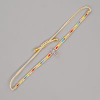 Woven Sunny Letters Pearl Ethnic Style Miyuki Beads Bracelet Set Wholesale Jewelry Nihaojewelry sku image 3