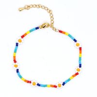 En Gros Simple Multicouche Arc-en-ciel Marguerite Miyuki Perles Bracelet Tissé Nihaojewelry sku image 1